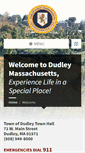Mobile Screenshot of dudleyma.gov